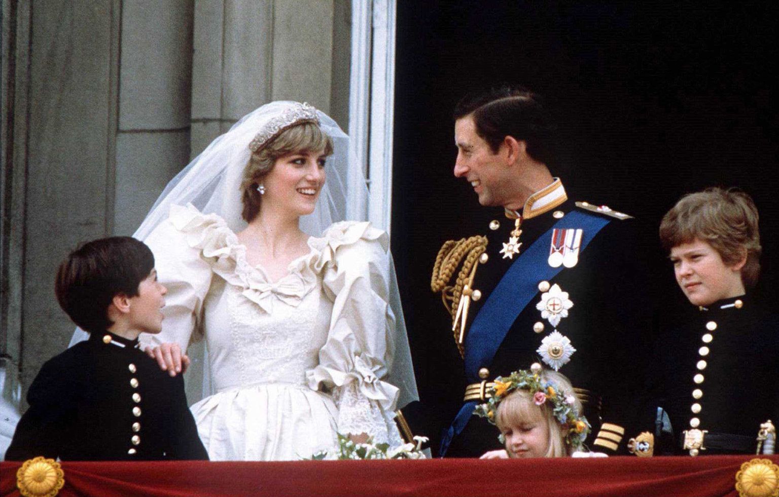 Printsess Diana ja prints Charles 29. juulil 1981.