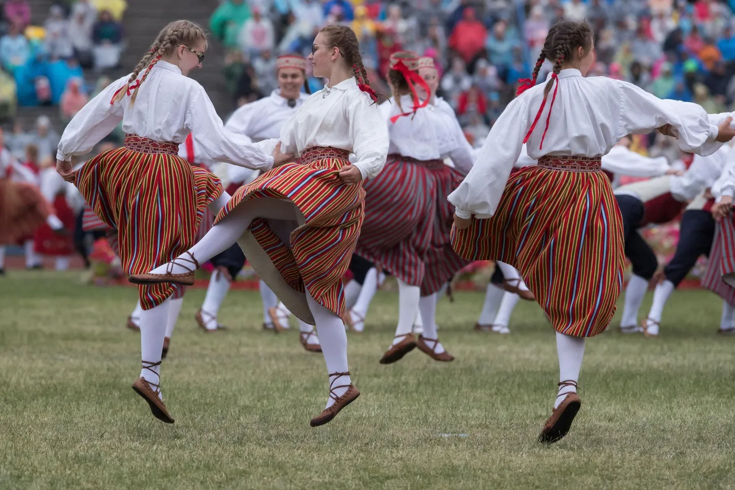 Noorte laulu- ja tantsupeole pürgivad sajad kollektiivid kogu Eestist.