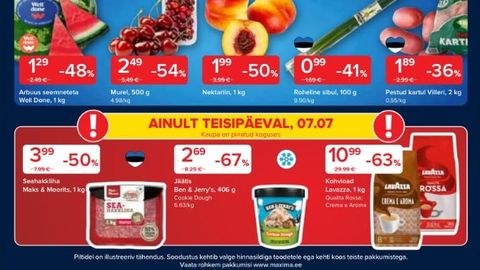 Poole tunniga otsas? Sooduskampaania kohv kadus Kuressaare Maximatest hetkega