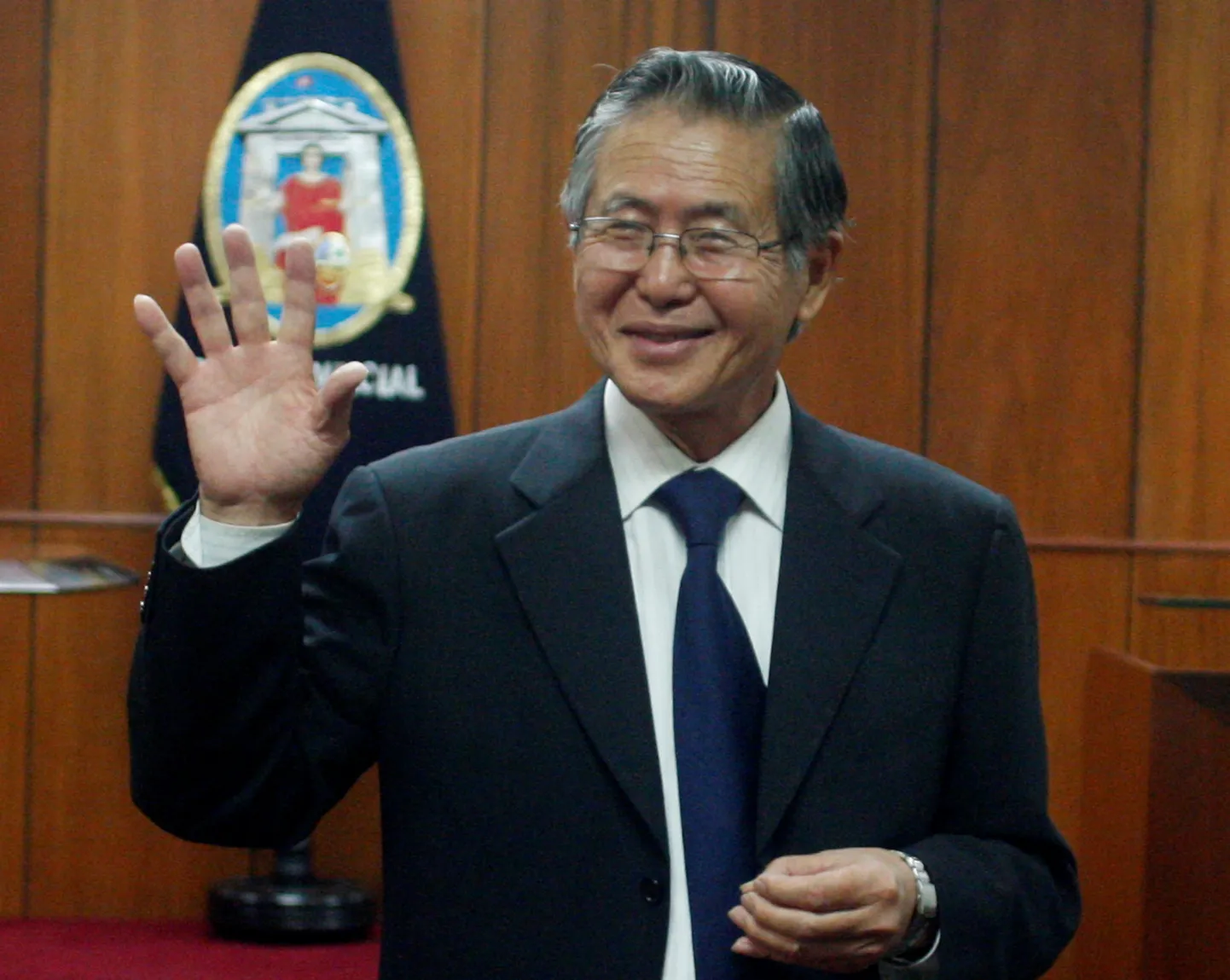 Peruu ekspresident Alberto Fujimori kohtus.