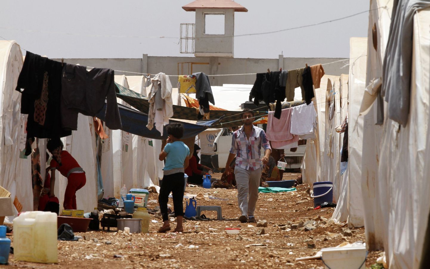 Süüria põgenikelaager.