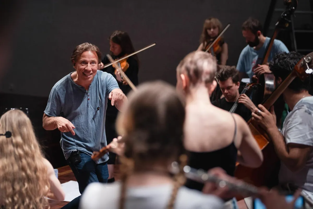Pärnu muusikafestival: Kristjan Järvi ja Nordic Pulse Orchestra (NPO). Proov.