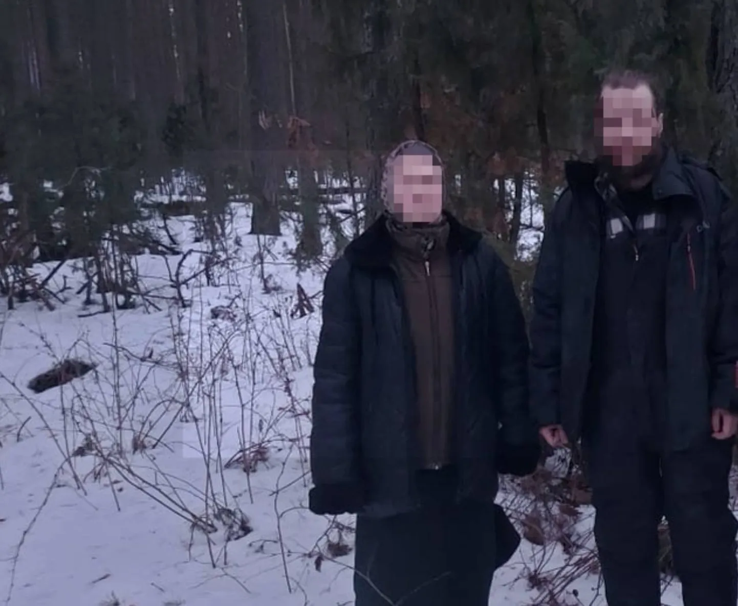 Задержанные нелегалы в Печорском районе.