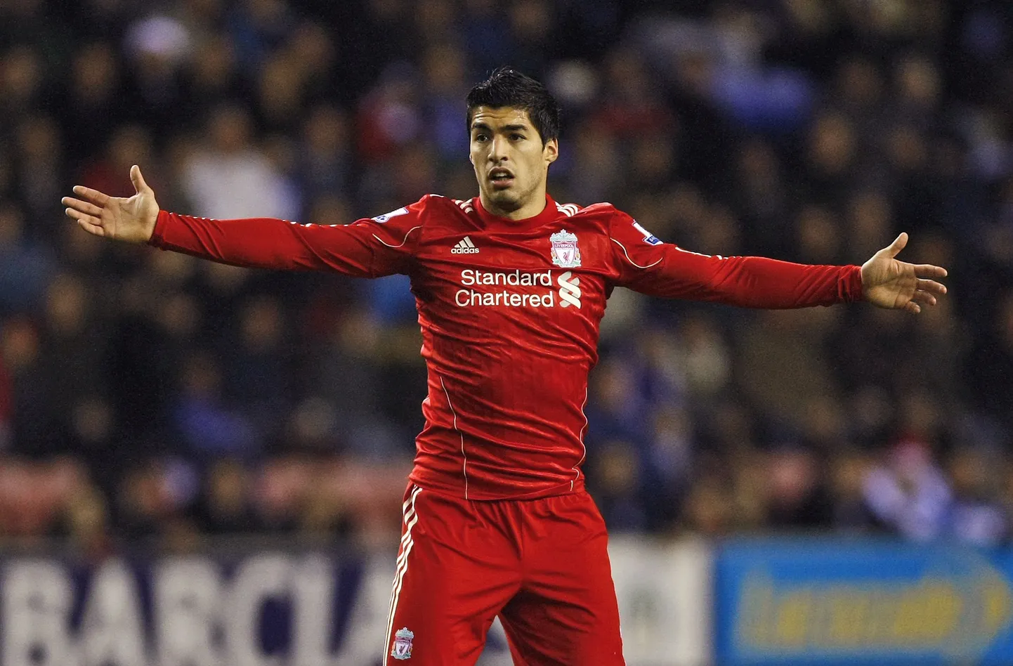 Liverpooli ründaja Luis Suarez esines vabandusega.
