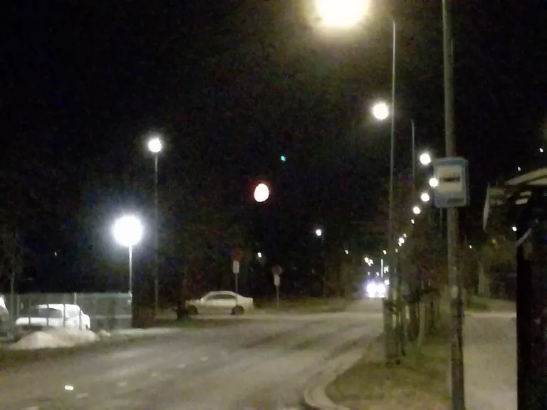 Väidetav UFO Tallinna kohal.
