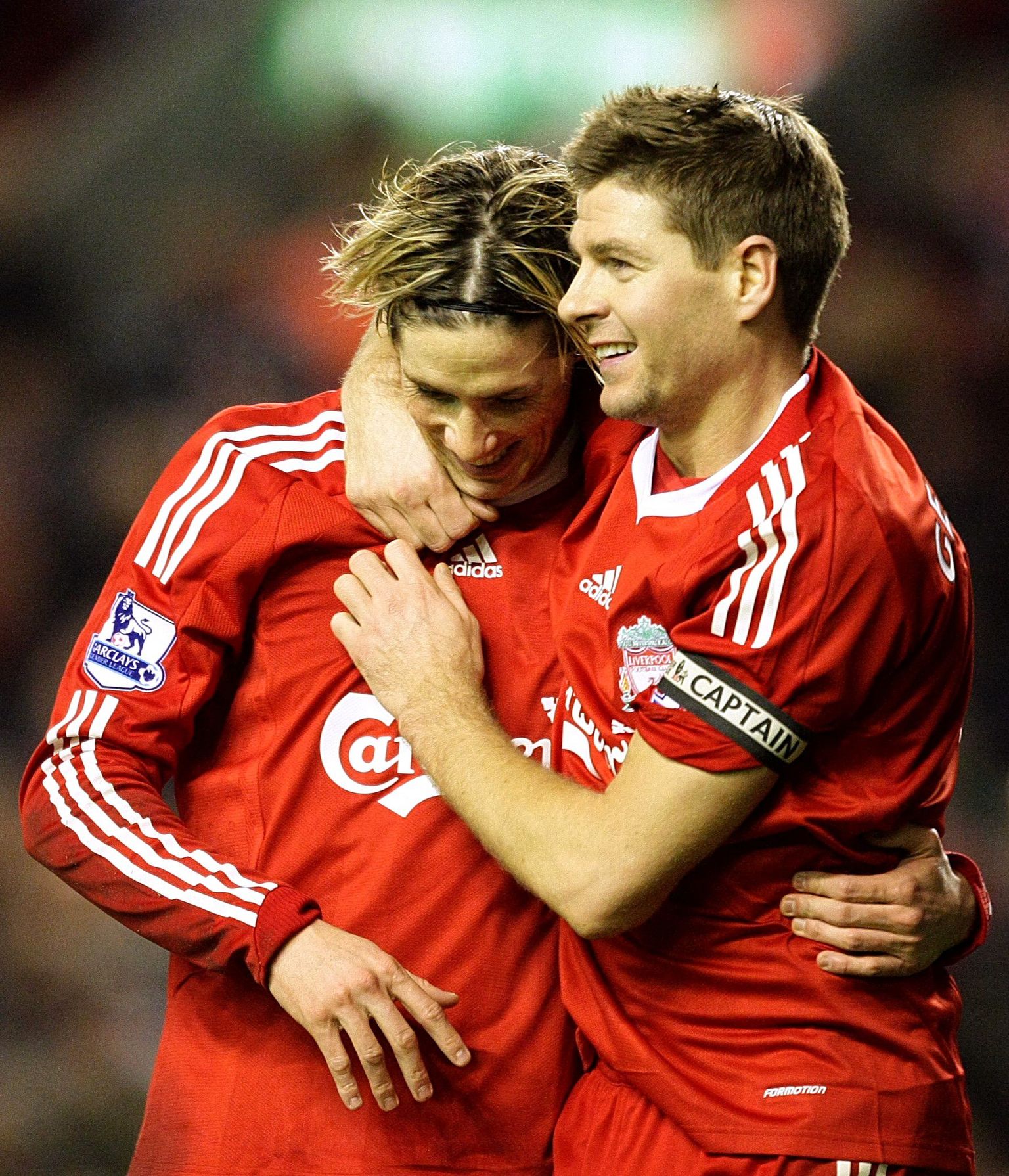 Fernando Torres ja Steven Gerrard