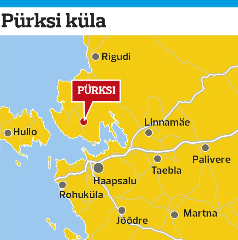 Pürksi küla.