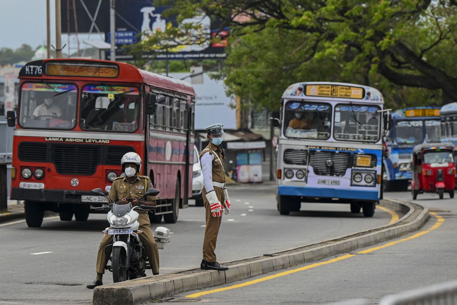 Sri Lanka liikluses hukkub iga päev kuni 50 inimest.