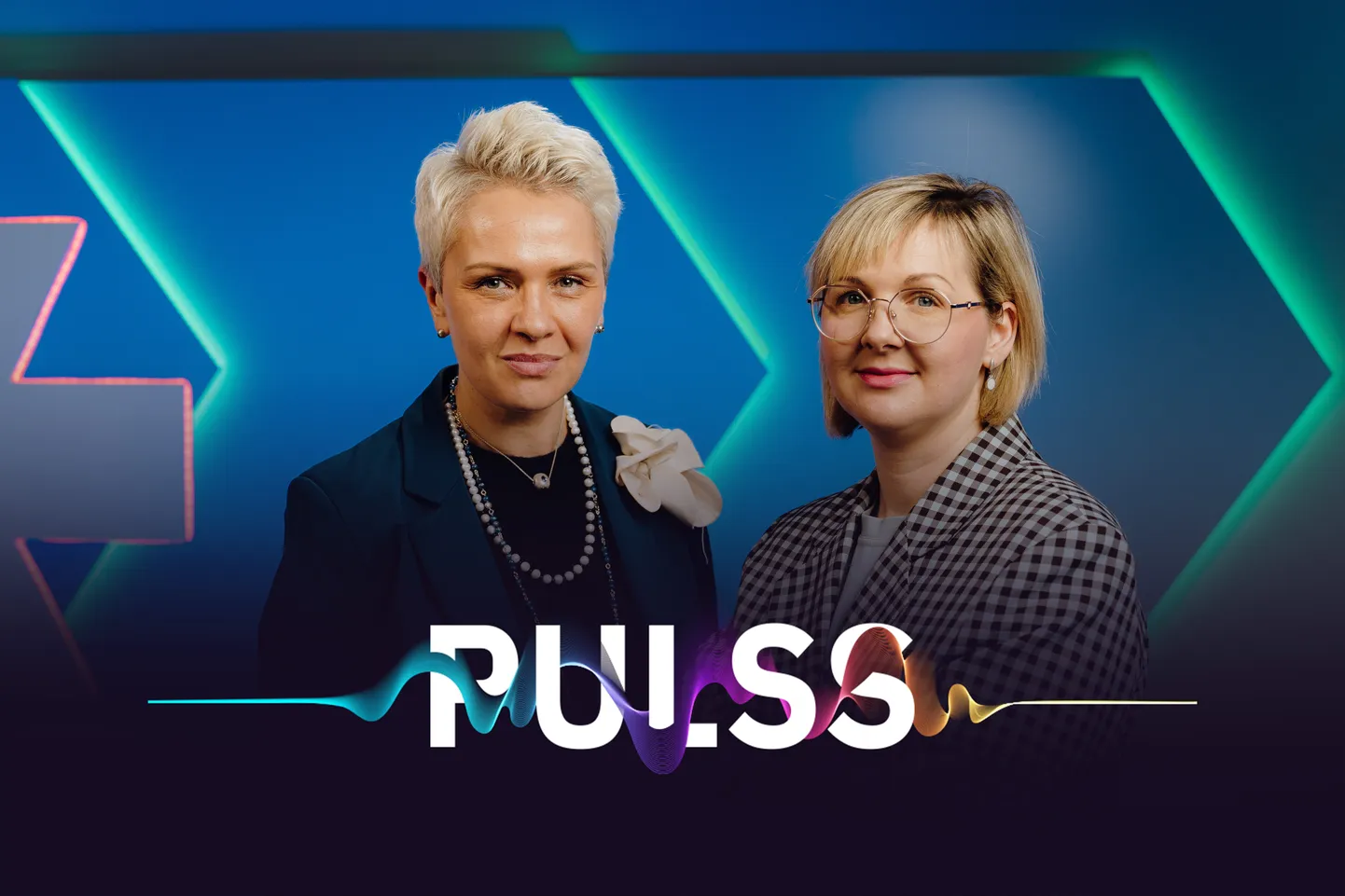 LSM valdes priekšsēdētāja Baiba Zūzena un TVNET galvenā redaktore Ērika Staškeviča raidījumā PULSS