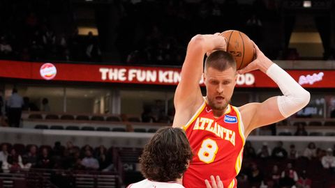 No slimības atlabušais Porziņģis kļūst par mača rezultatīvāko spēlētāju