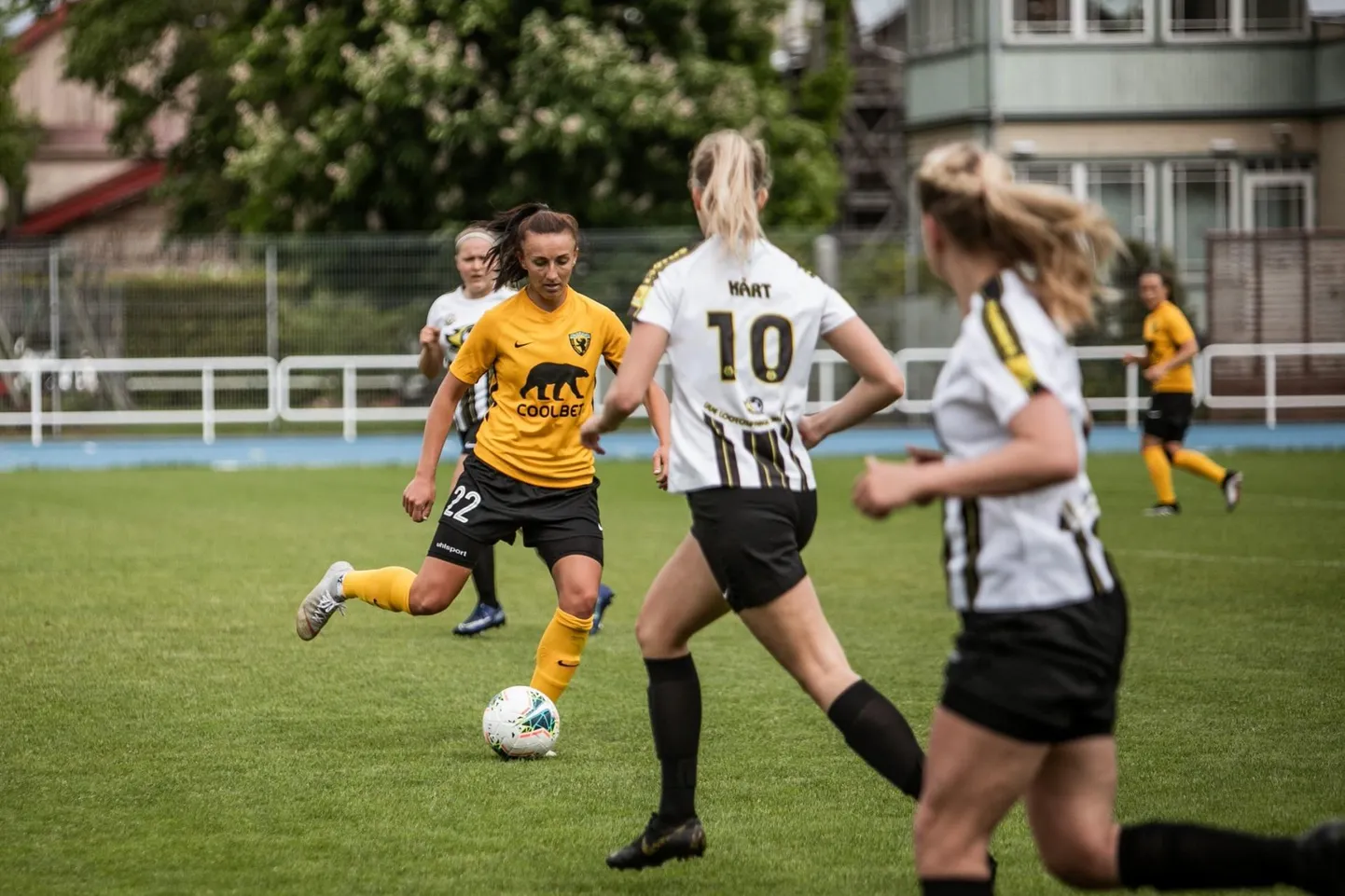 Pärnu Vapruse naiskonna mängiv treener Kristina Bannikova valiti naiste meistriliiga juuni parimaks palluriks.
