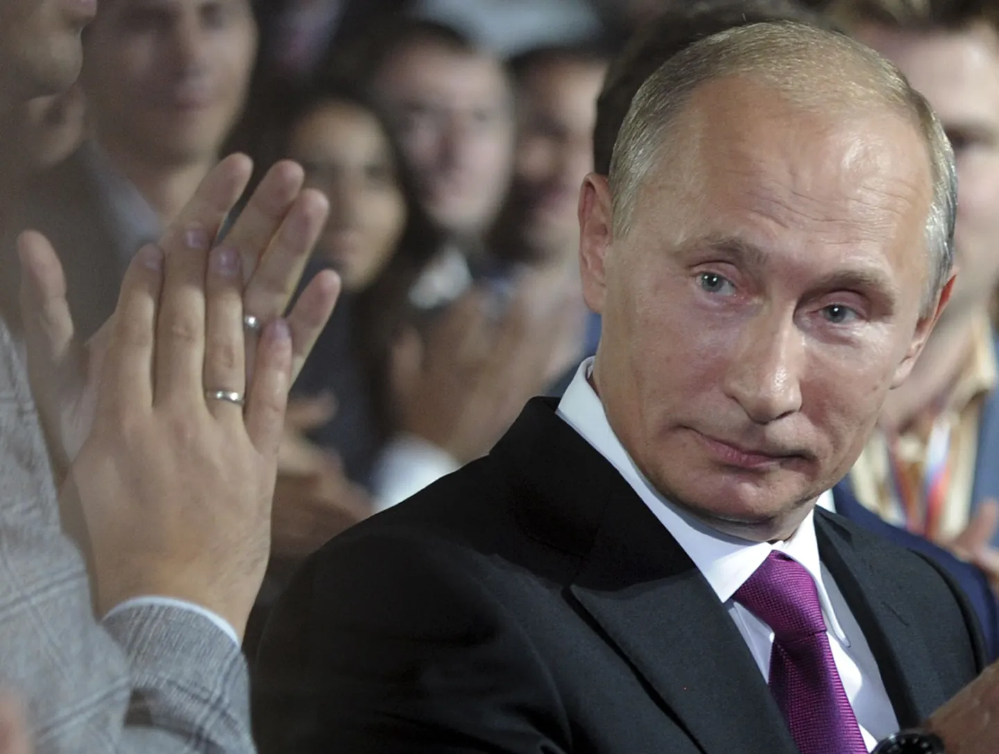Владимир Путин на съезде "Единой России".