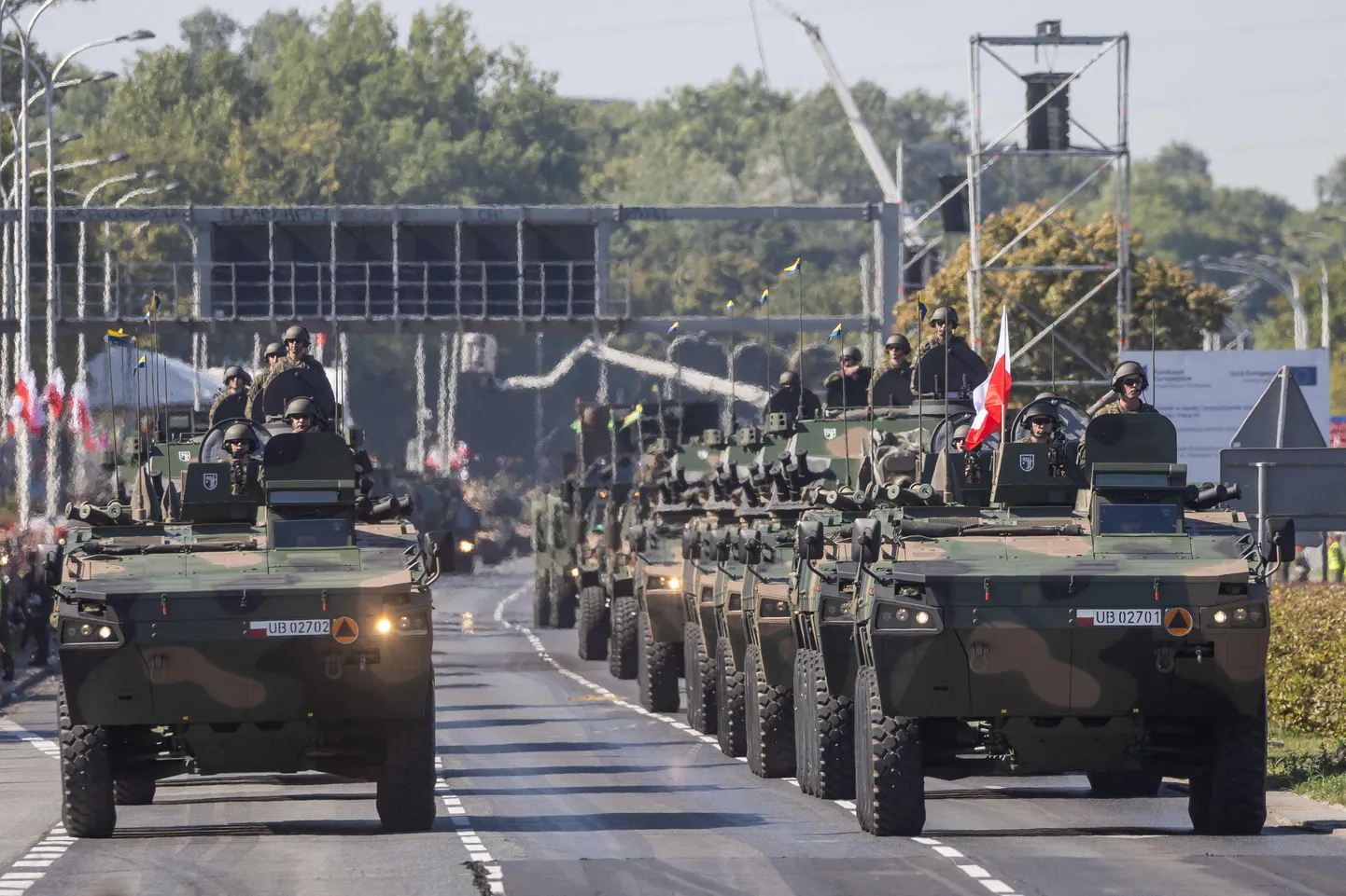 Военный парад в Польше