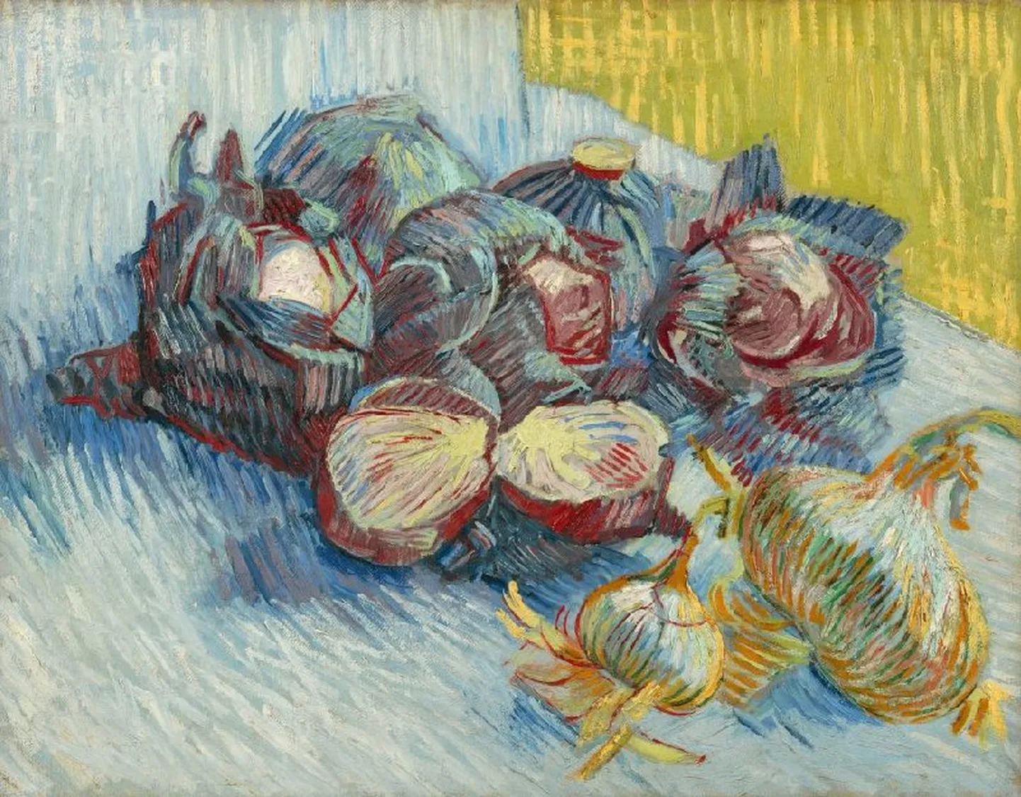 Vincent Van Gogh, Punased kapsad ja küüslauk, 1887, õlimaal. Van Goghi muuseum, Amsterdam (Vincent van Goghi fond).