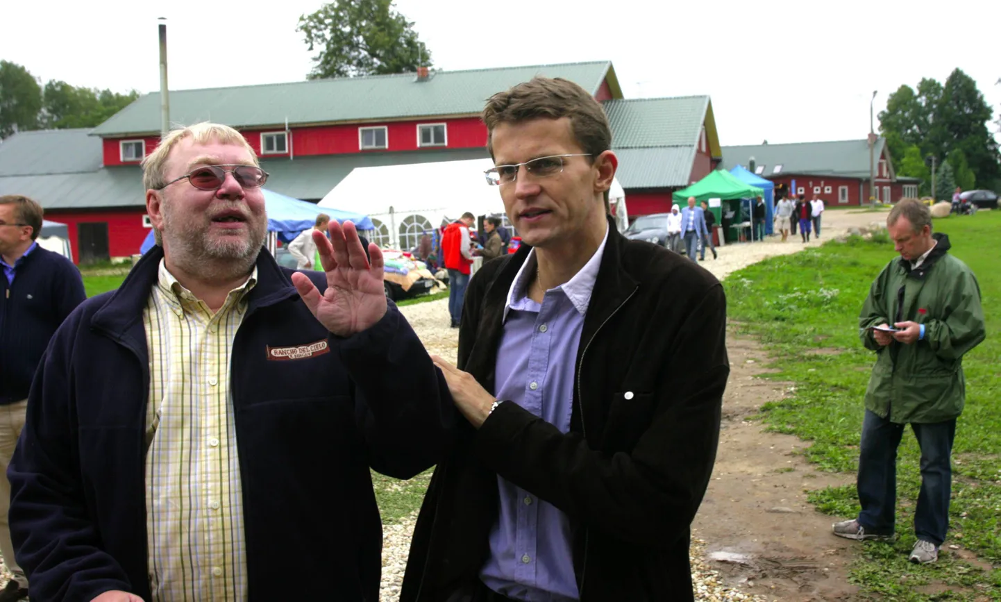 Mart Laar ja Ken-Marti Vaher.