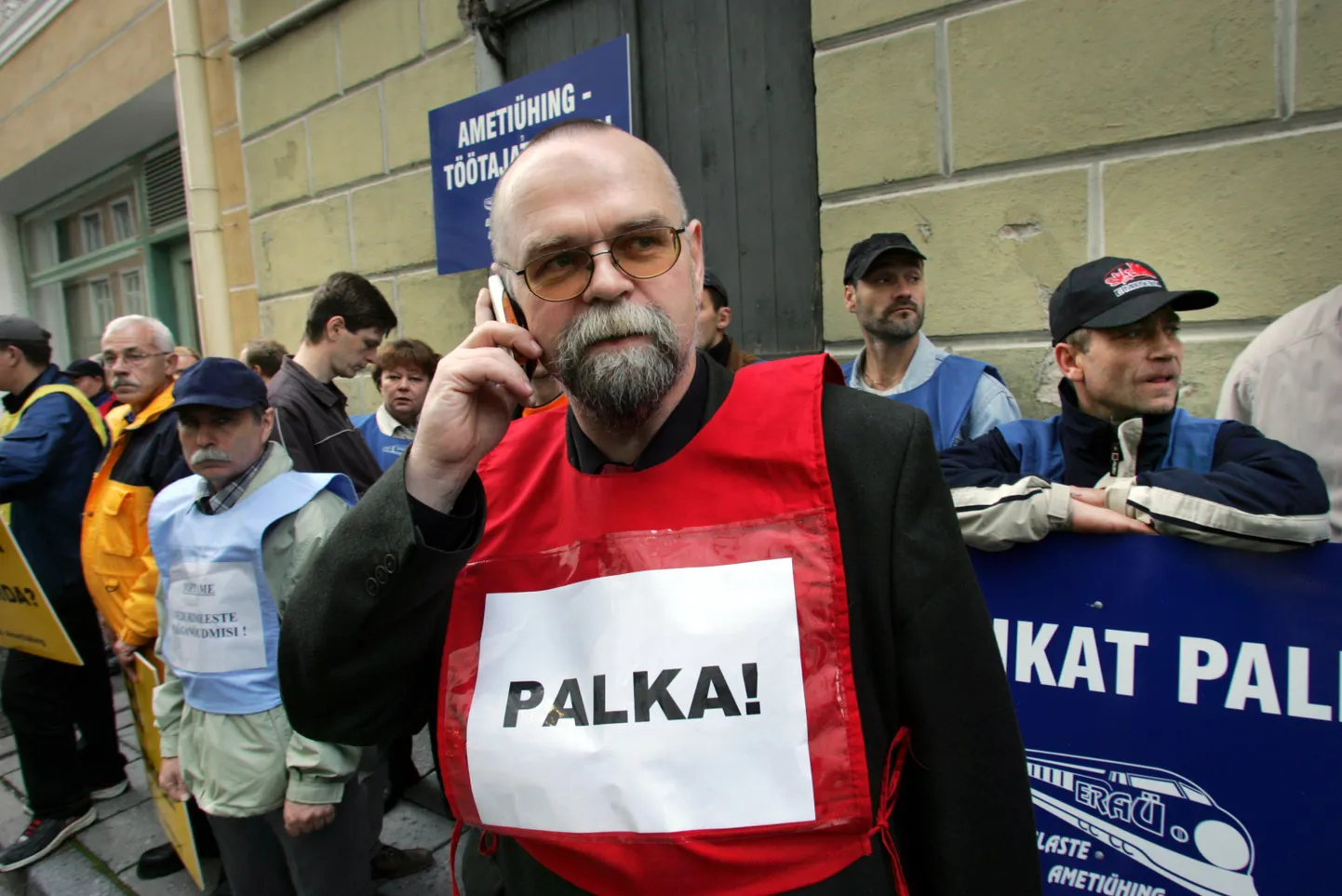 Руководитель эстонских профсоюзов Харри Талига.