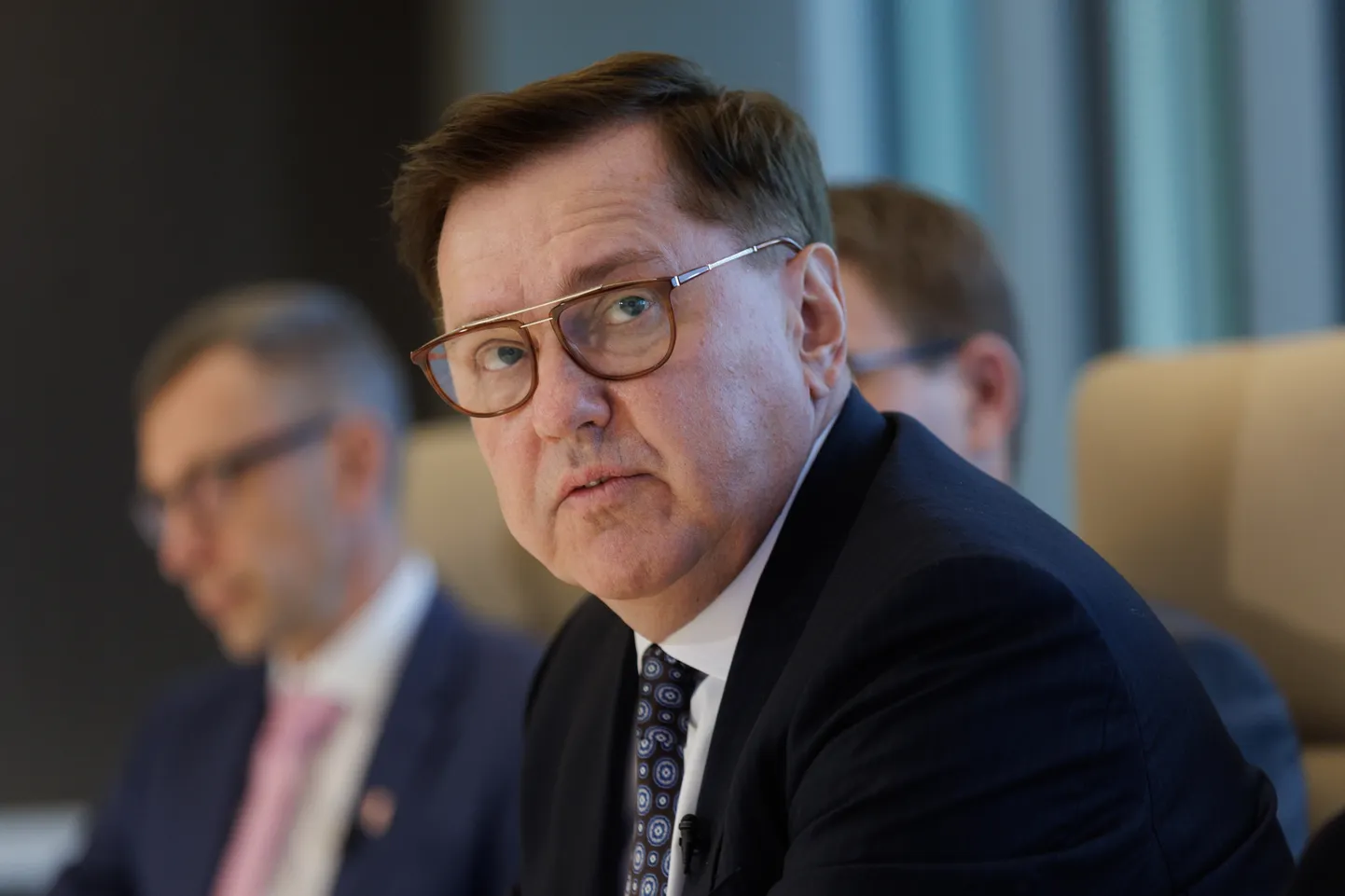 Infortari juhatuse esimees Ain Hanschmidt vaatab lootusrikkalt tulevikku.