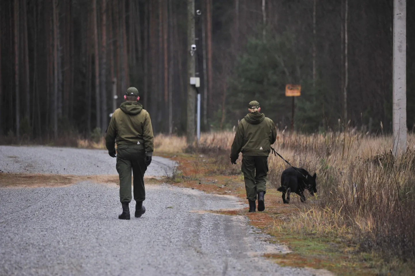 Piirivalvurild patrullkäigul (foto on illustratiivne).