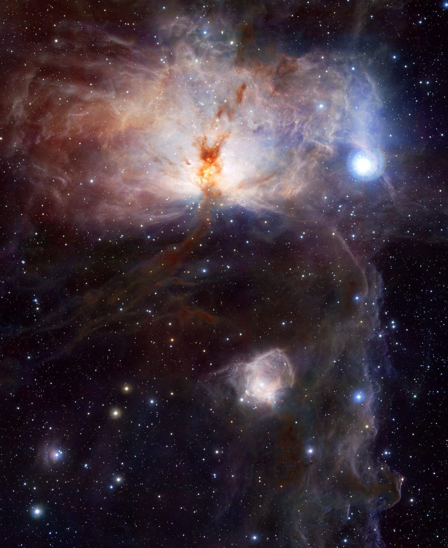 VISTA teleskoobi pilt Tuleleegi udukogust