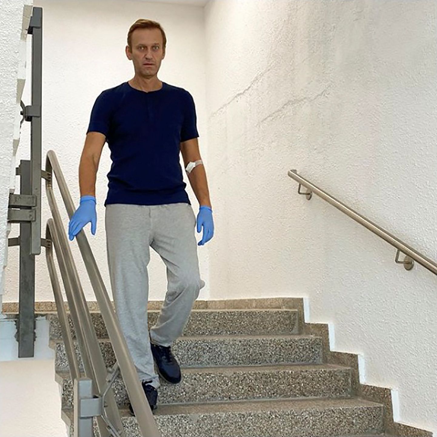 Алексей Навальный в больнице.