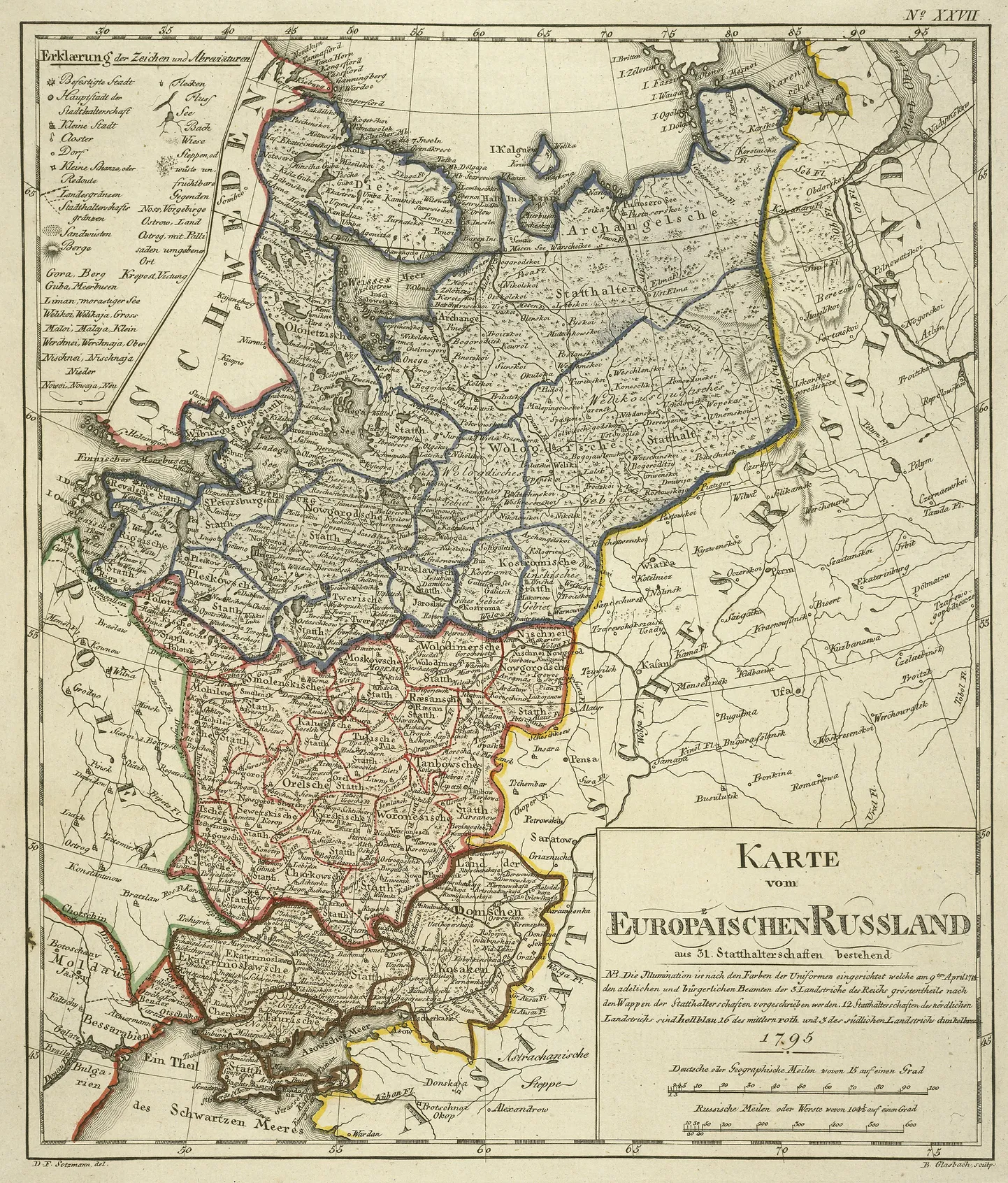 Kaart aastast 1795. Pilt on illustrativne.