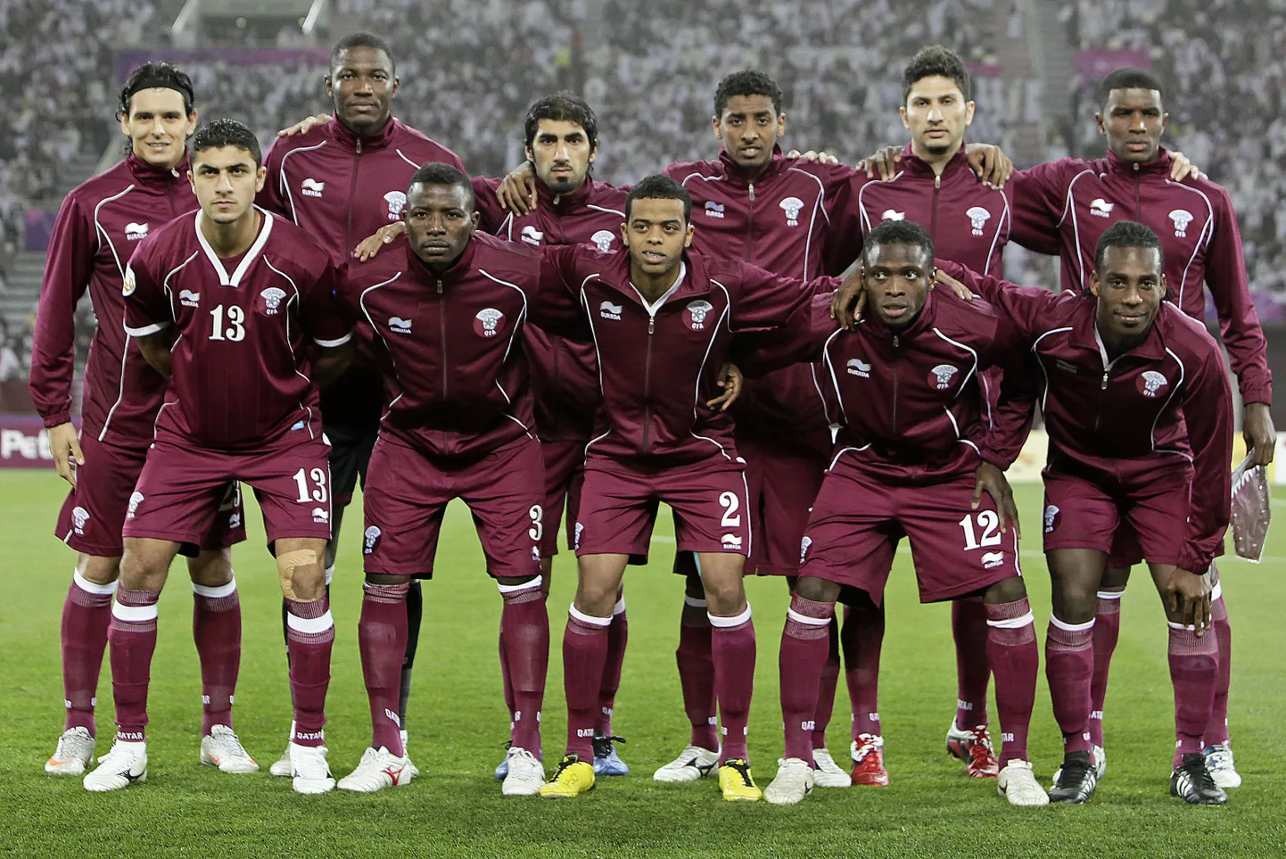 Katari jalgpallimeeskond.