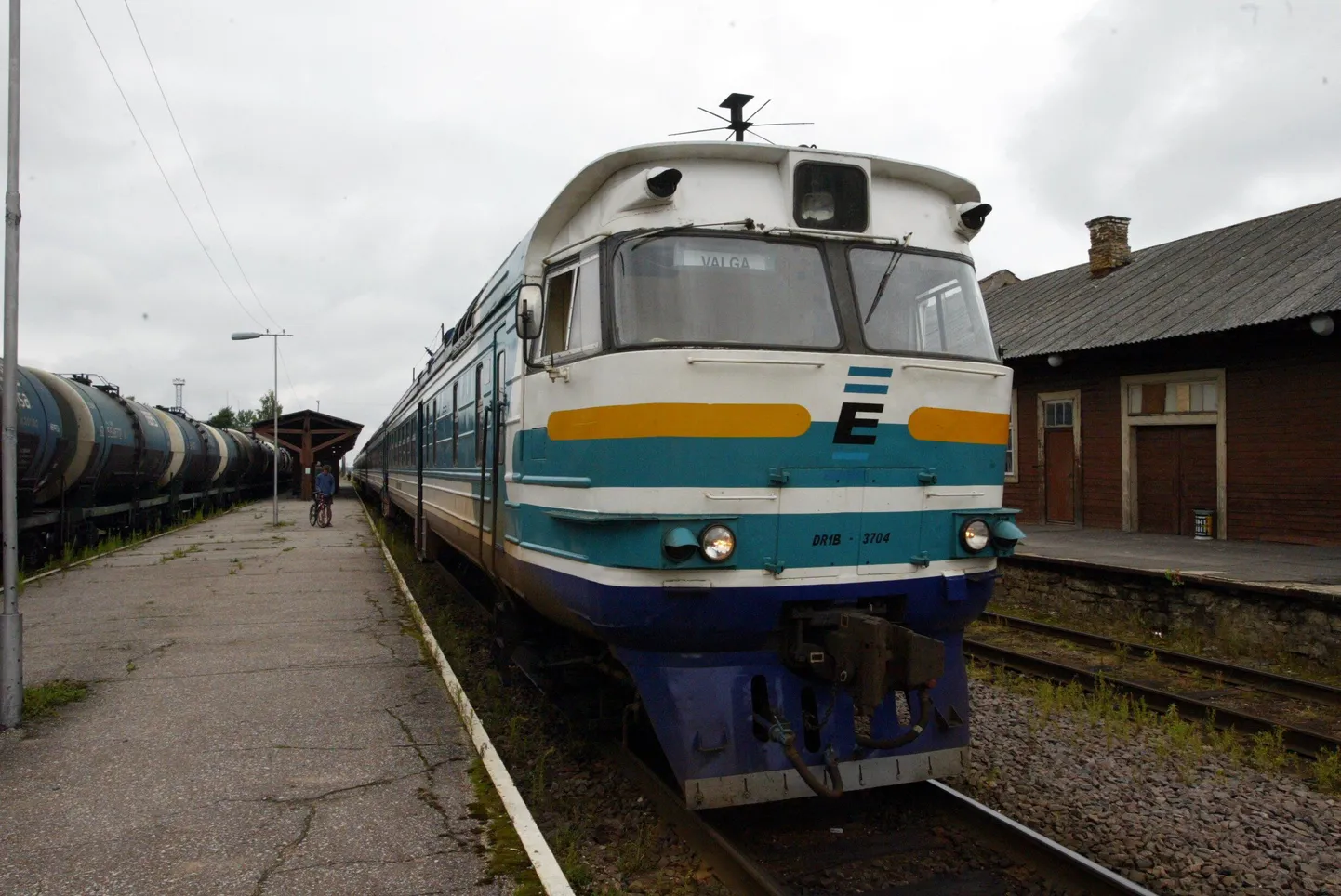 «Valga» sildiga rongi võib Tartu raudteejaamas näha taas alles 2010. aastal.