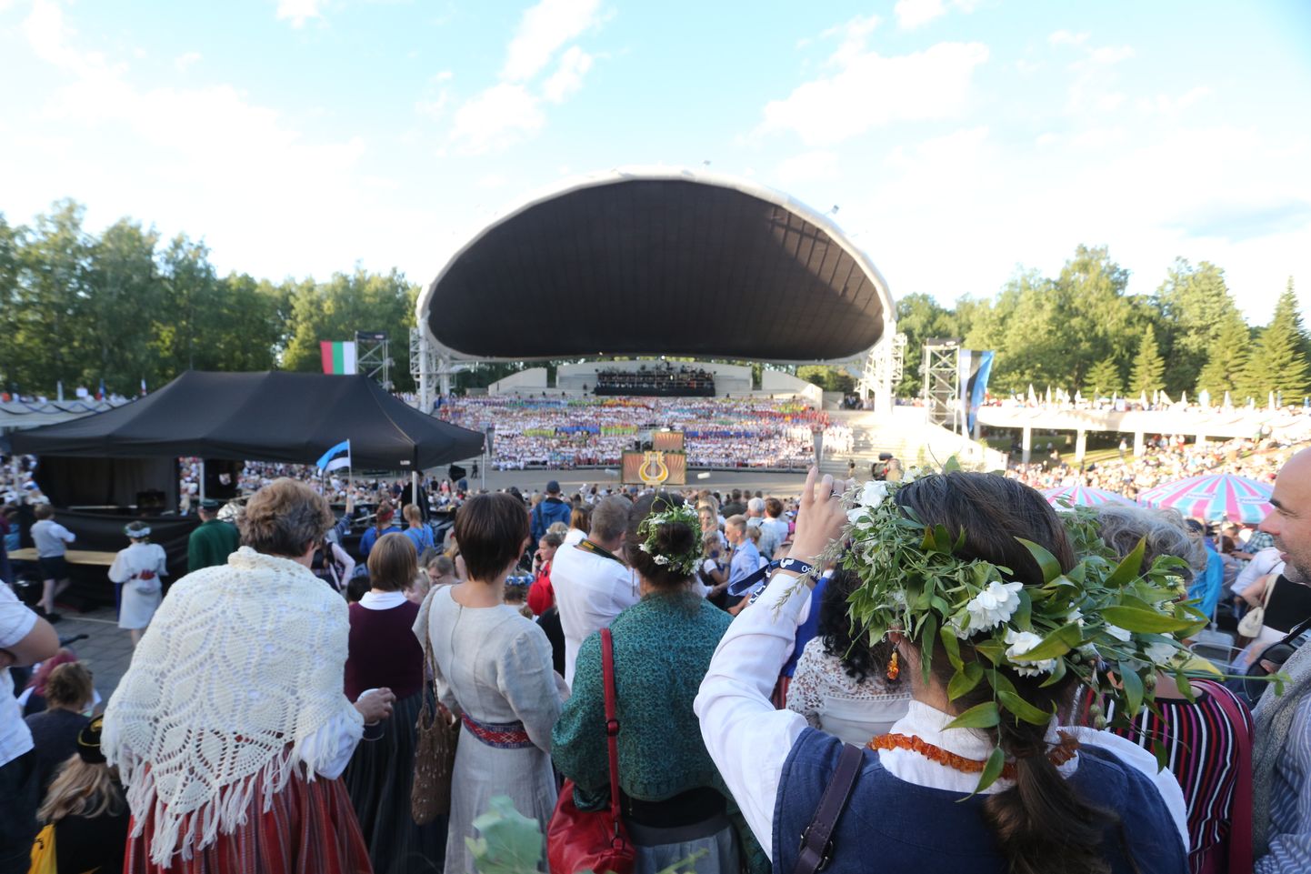Певческий праздник в Тарту.