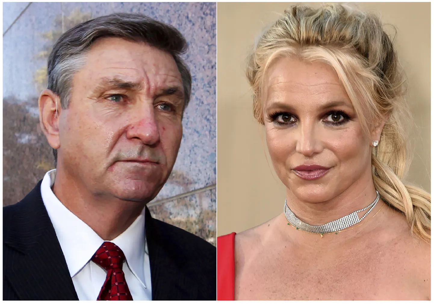 Jamie Spears ja Britney Spears.