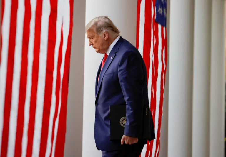 USA president Donald Trump 13. novembril Valges Majas.