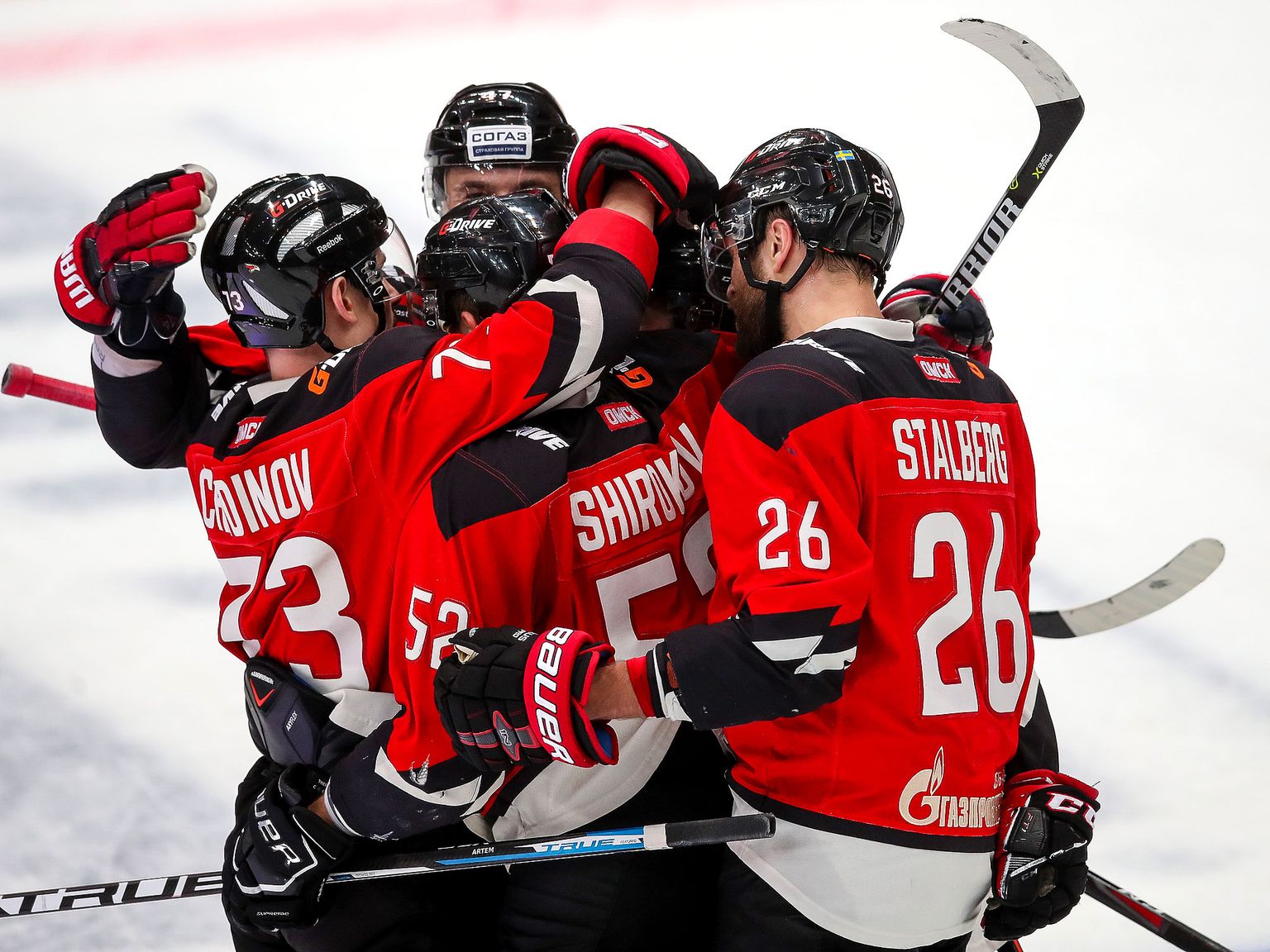 Omskas "Avangard" hokejisti