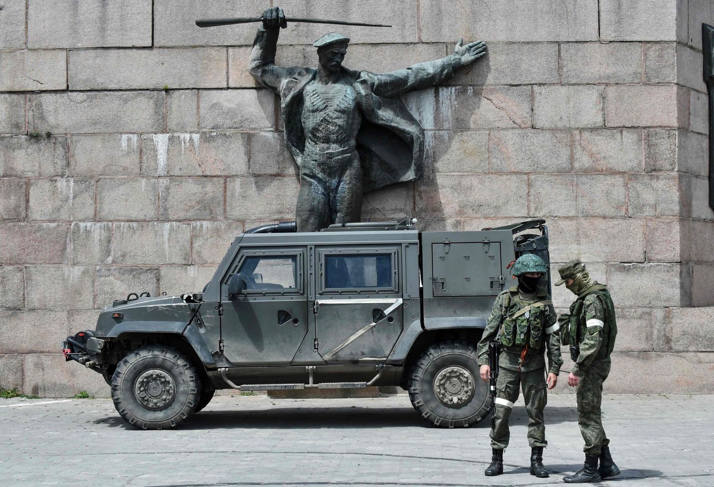 Российские оккупационные силы в Украине. Иллюстративное фото