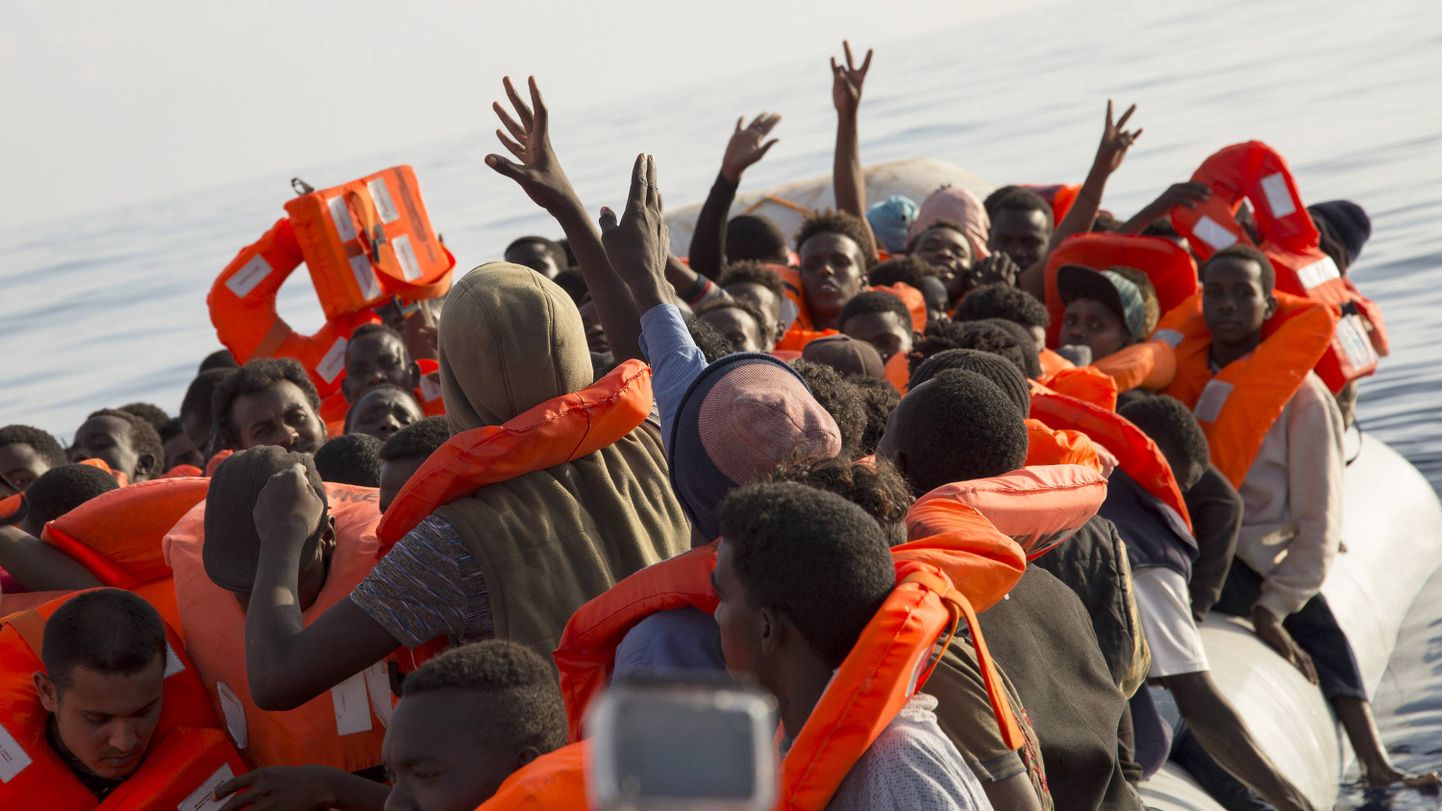 Migrante vedav alus Vahemerel.