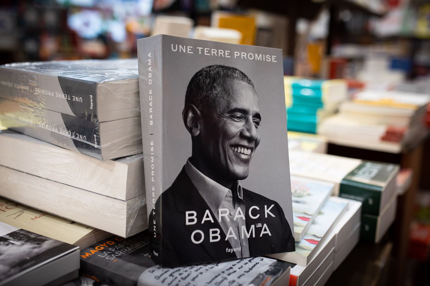 Barack Obama autobiograafia prantsuskeelne väljaanne.