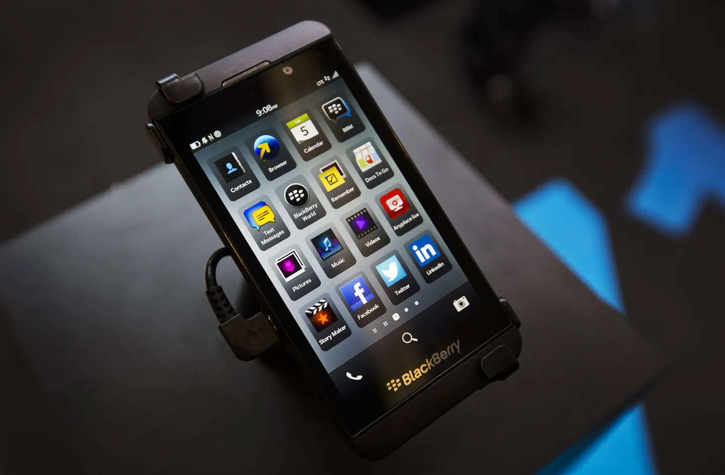 Blackberry Z10.