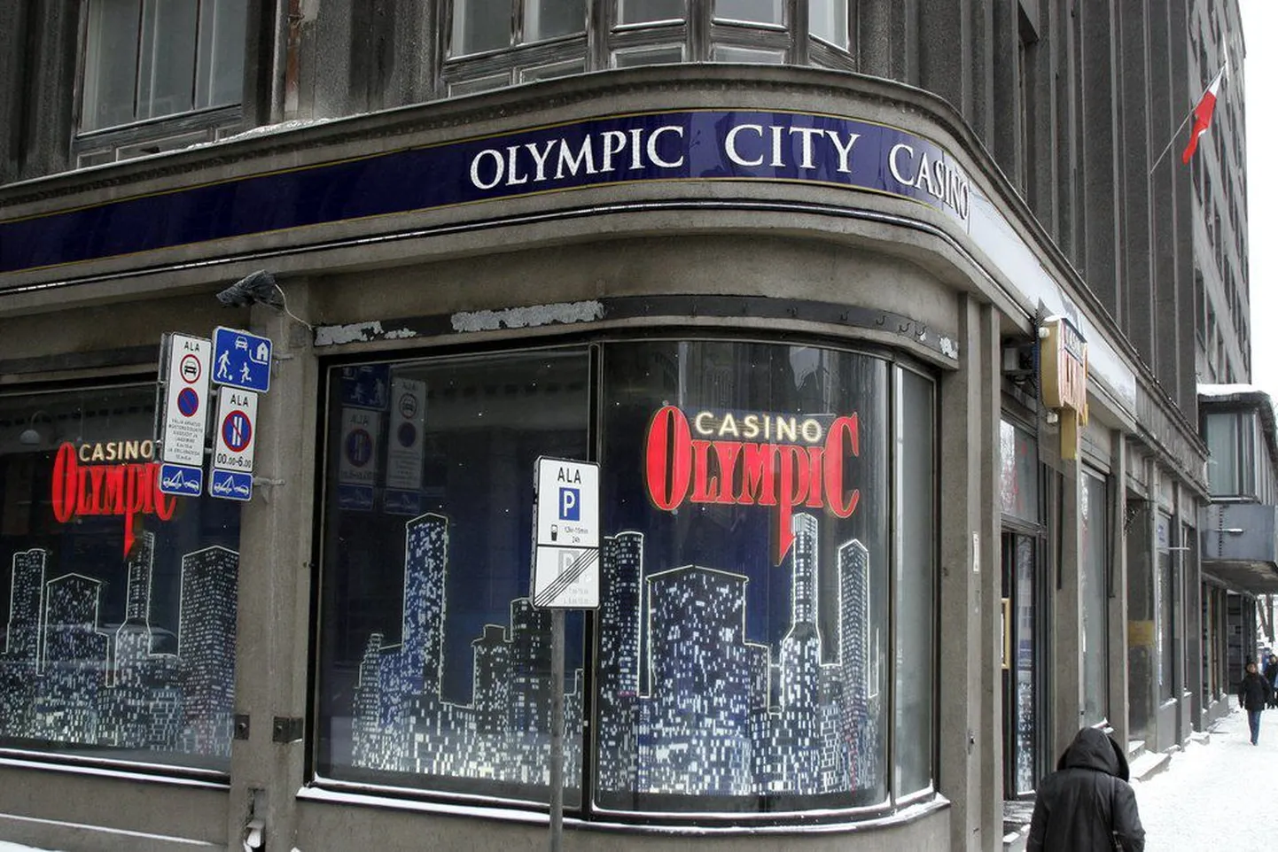 Olympic Casino Tallinnas Pärnu maanteel.