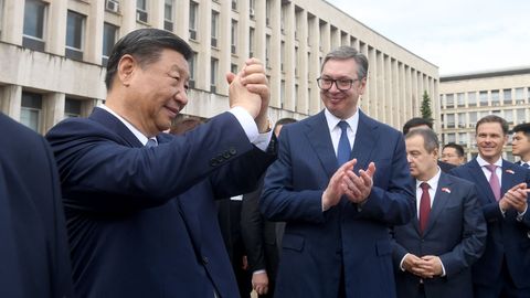 Serbia president kinnitas Hiina liidrile kahe riigi suurt sõprust