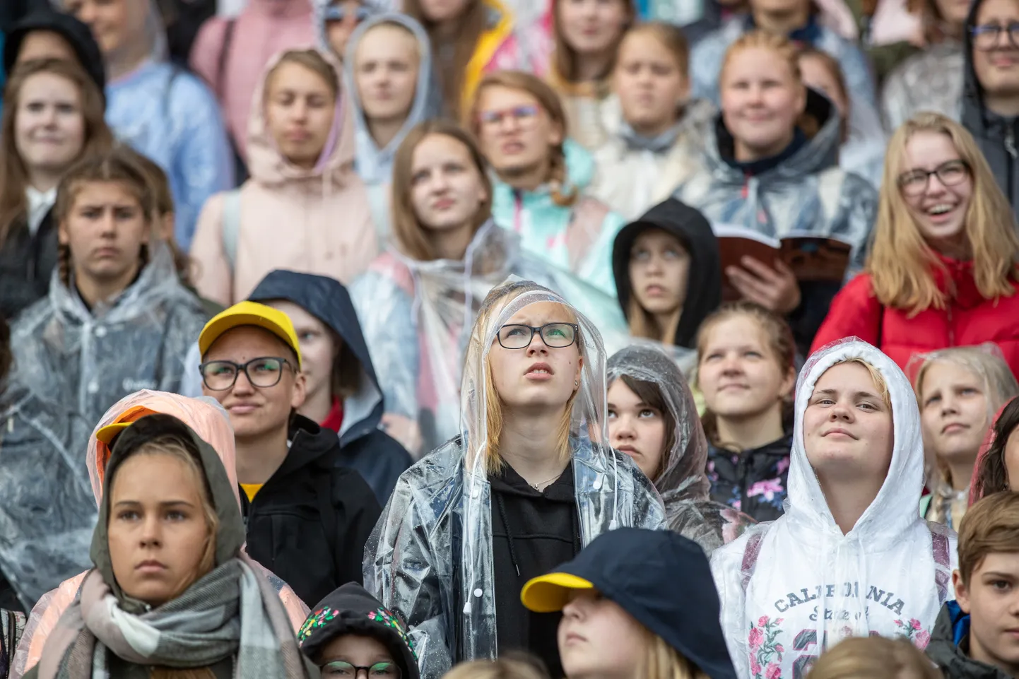 Laulupeo proovid lauluväljakul