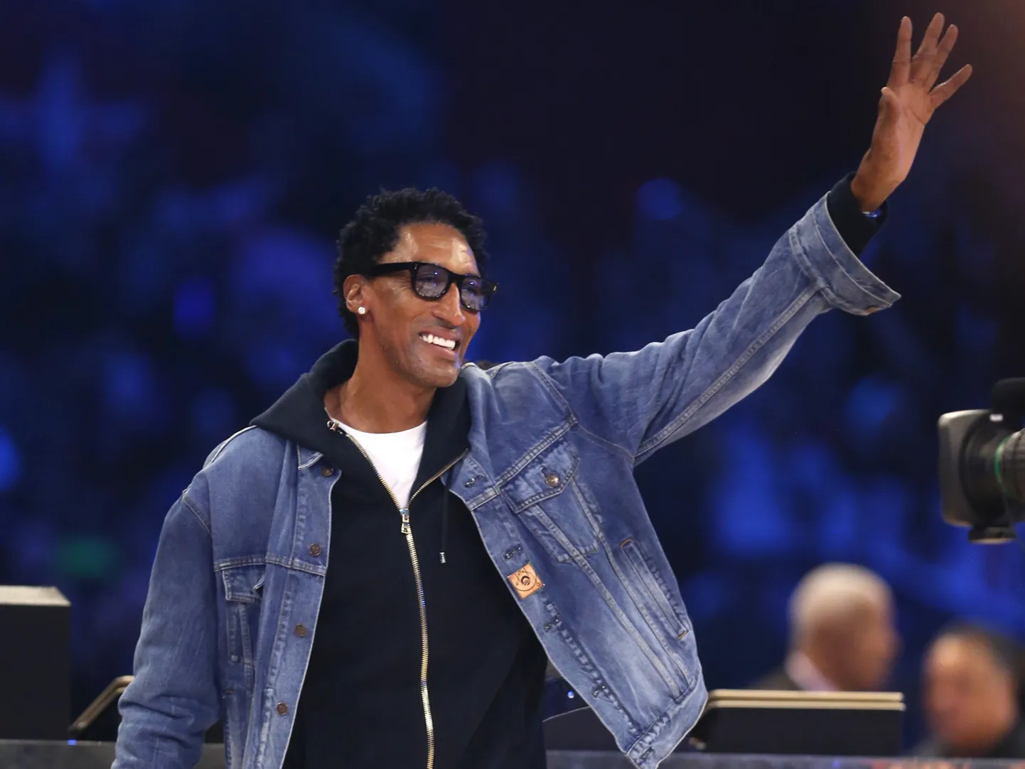 Pippen 15. veebruaril 2020 NBA Slam Dunk võistluse kohtunikuna Chicagos.