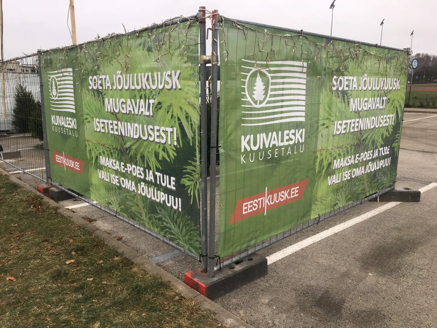 Kontaktivabad jõulupuude iseteeninduspunktid on avatud 24 tundi ööpäevas.