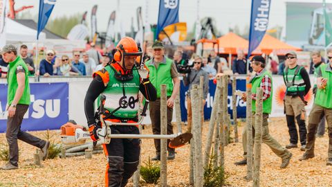 Arboristid ronivad Maamessil võidu posti otsa