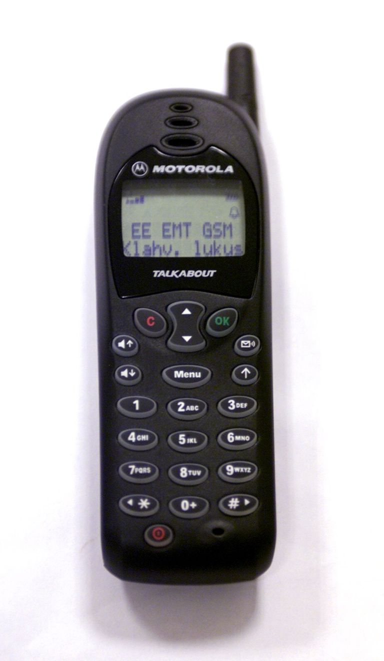 Motorola mobiiltelefon Talkabout.