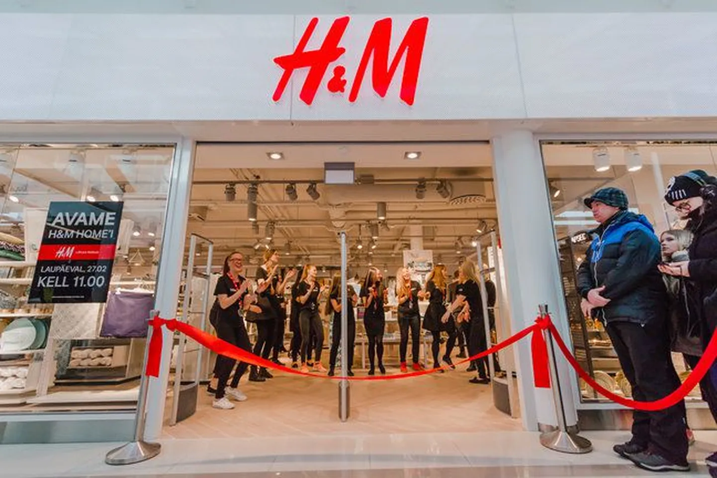 Открытие H&M Home.