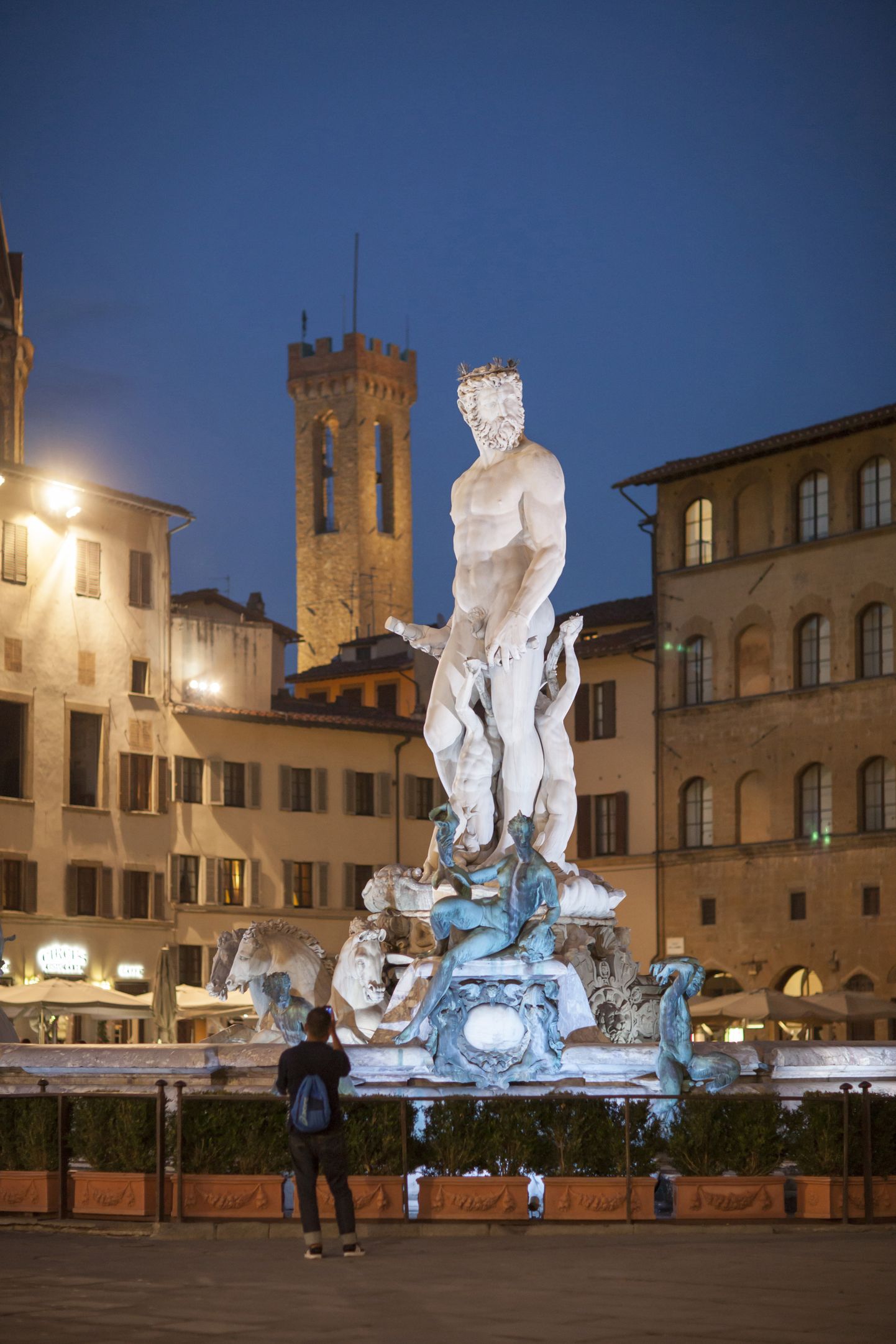 Neptuniga purskaev Firenzes Piazza della Signorial