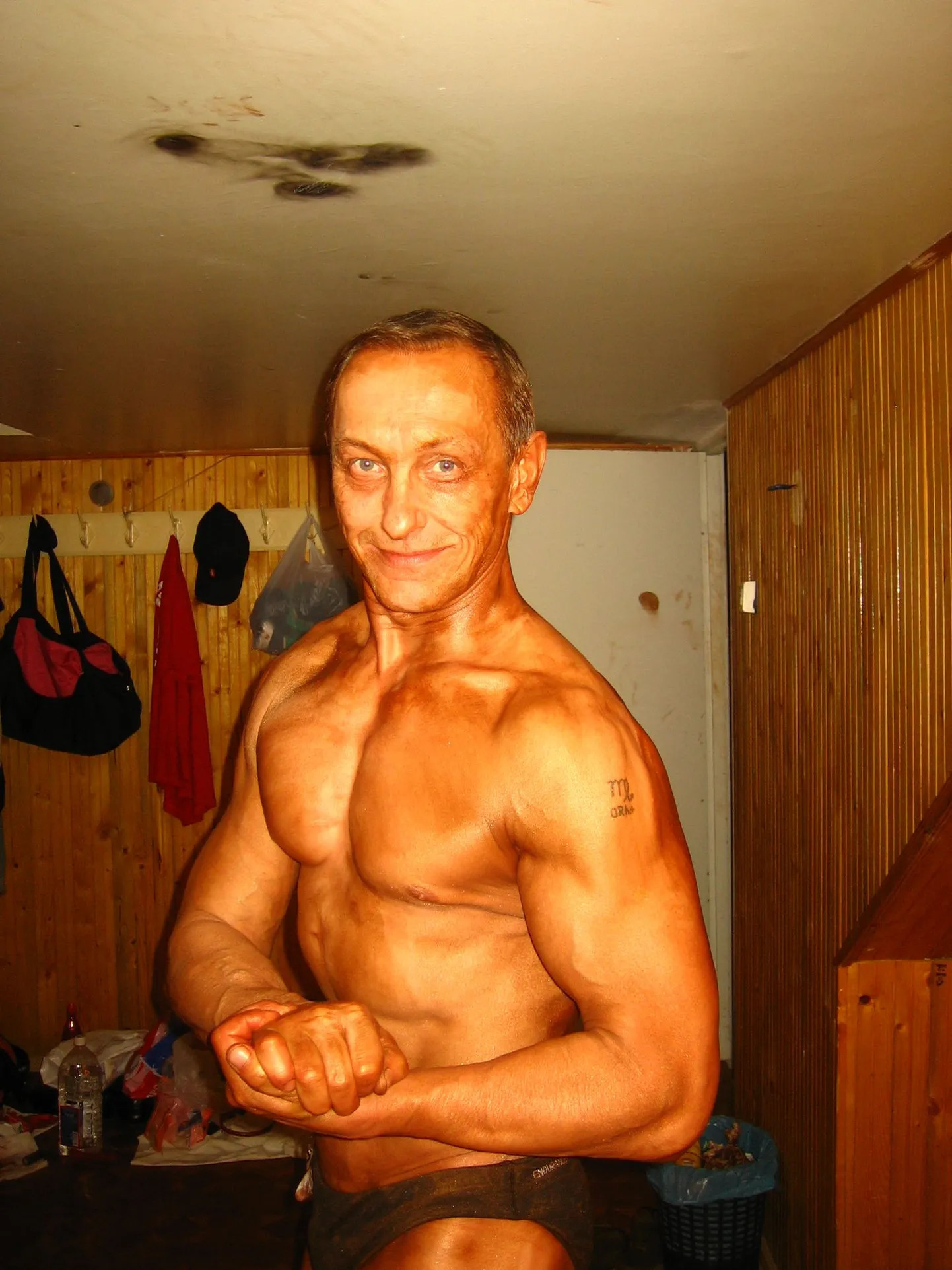 Чемпион без грима.