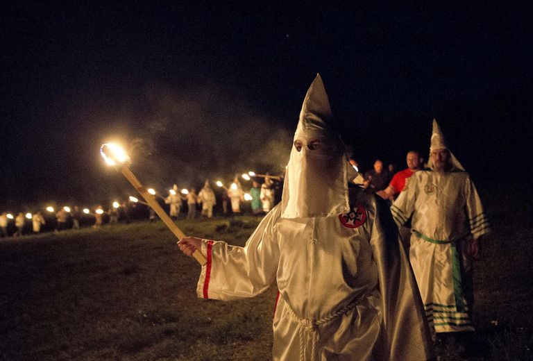 Rassistliku ühenduse Ku Klux Klan sündmus 2016. aastal Georgias