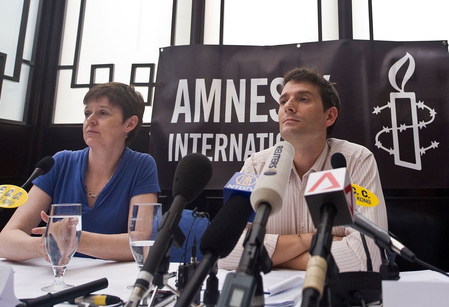 Amnesty Internationali esindajad kritiseerisid Hiina inimõiguste olukorda.