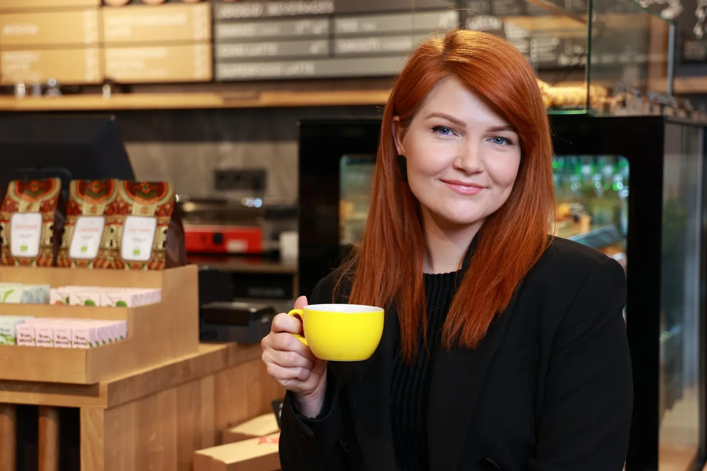 Annika Andresen, Caffeine'i kohvikute ärijuht.