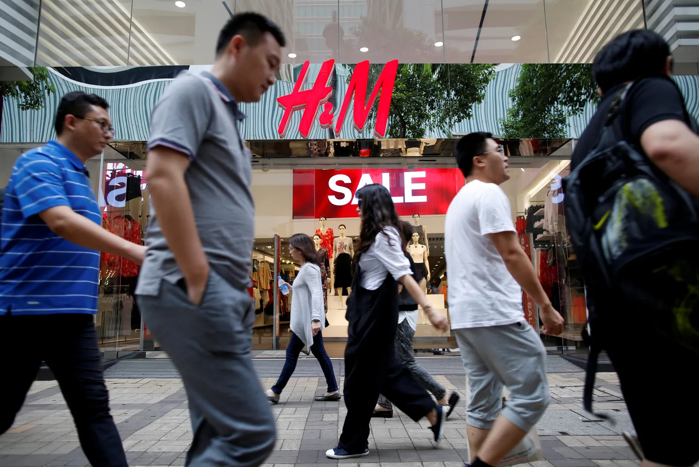H&M pood Hongkongos.