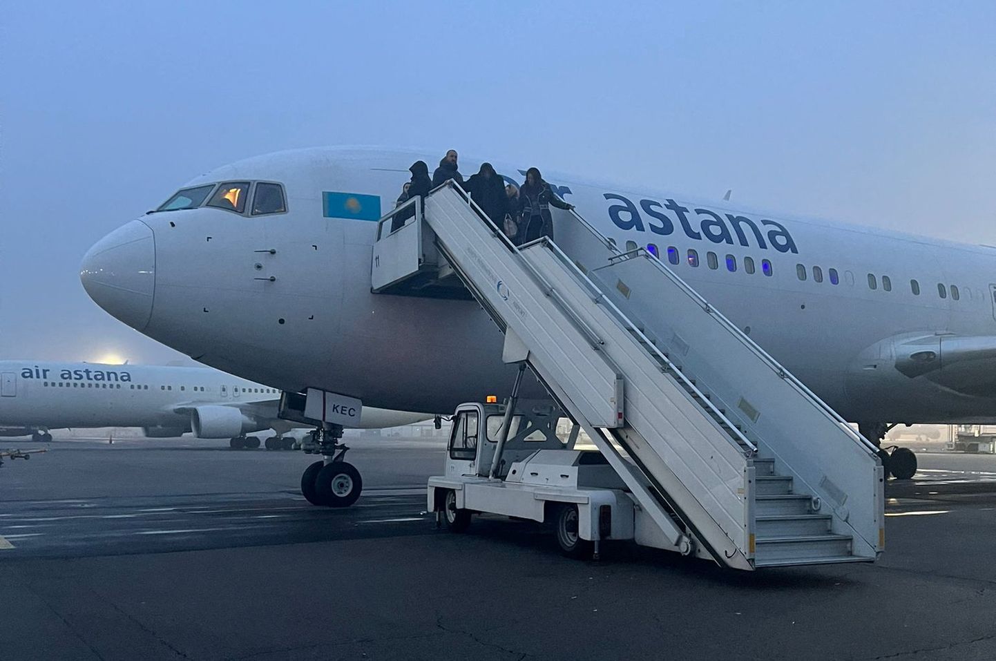 Air Astana lennuk.